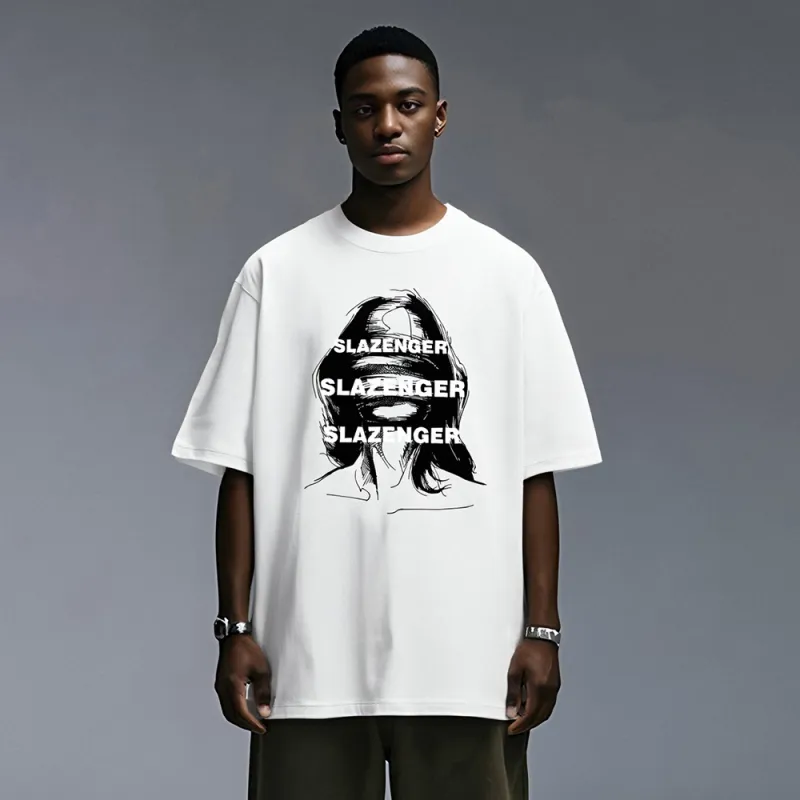 Slazenger T Shirts Unisex-5