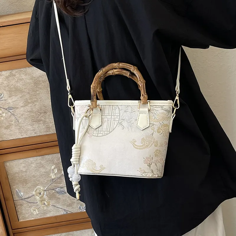Duoluplo Doron Paul Embroidery Handbag Women's Multicolor-3