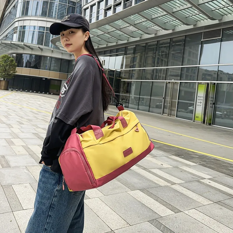 Duoluplo Doron Paul Nylon Shoulder Bag, Crossbody Bag, Handbag Unisex Multicolor-8