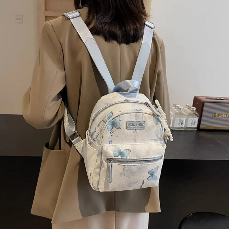 Duoluplo Doron Paul Fabric Backpack Women's Multicolor-13
