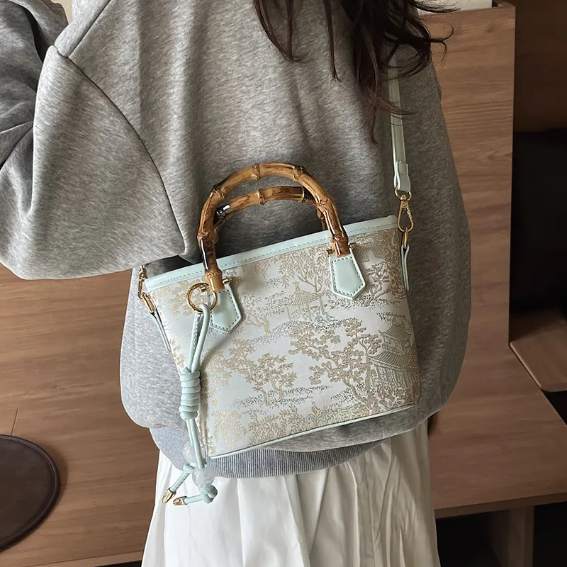 Duoluplo Doron Paul Embroidery Handbag Women's Multicolor-10