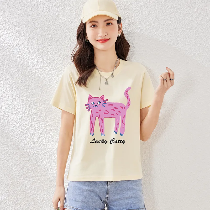 FAIRWHALE T Shirts Women's-2