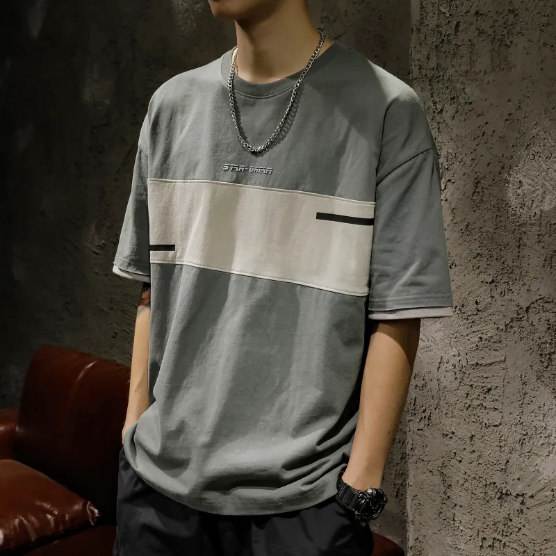 M MAICCO Fashion Versatile T Shirt Men's-5