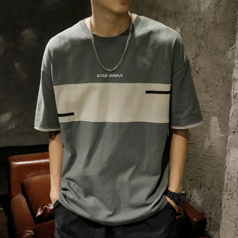 M MAICCO Fashion Versatile T Shirt Men's-4