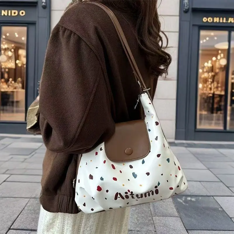 HCXK PU Shoulder Bag Women's White-7