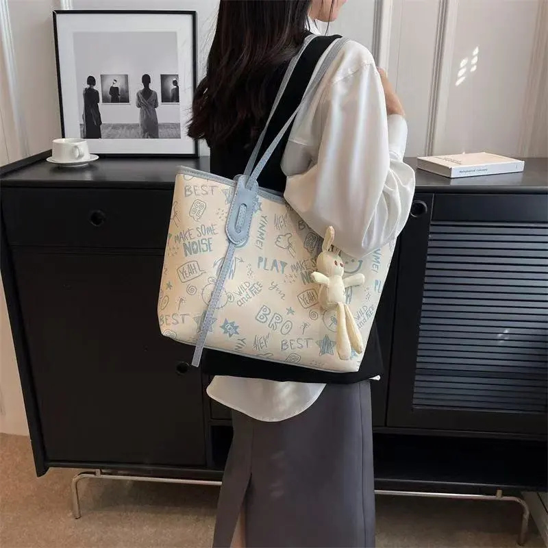 BEERUS PU Tote Bag, Shopping Bag, Shoulder Bag Unisex Multicolor-29
