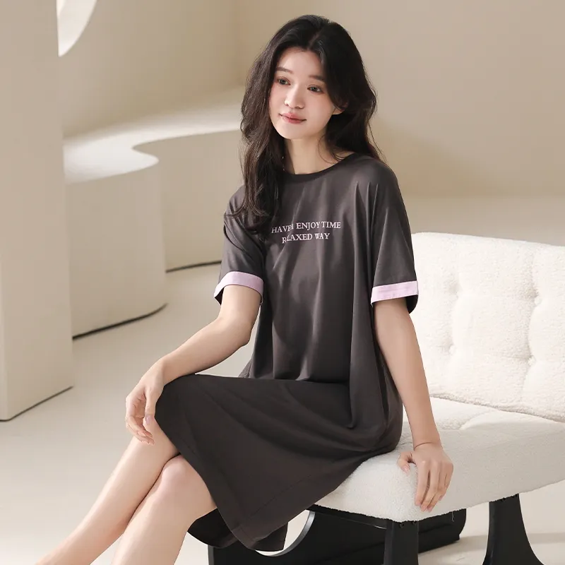HUADAOJI Women's Nightgowns-5