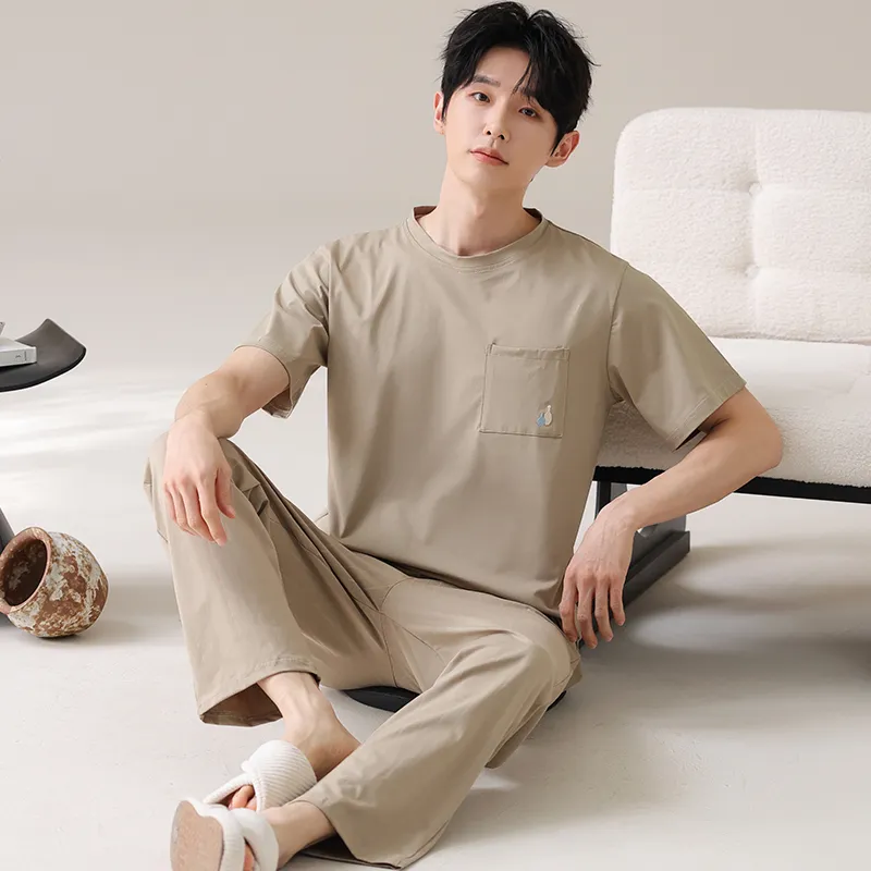 HUADAOJI Men Pajama Sets-1