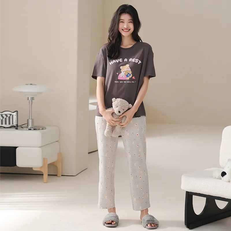 HUADAOJI Women's Pajama Sets-3