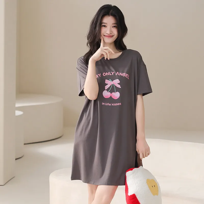 HUADAOJI Women's Nightgowns-4