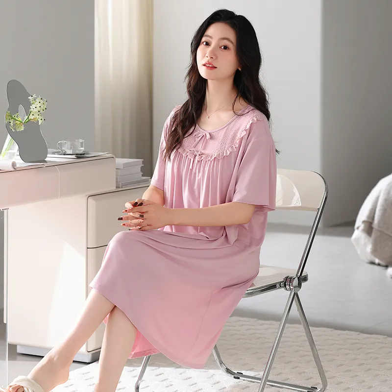 HUADAOJI Women's Nightgowns-1