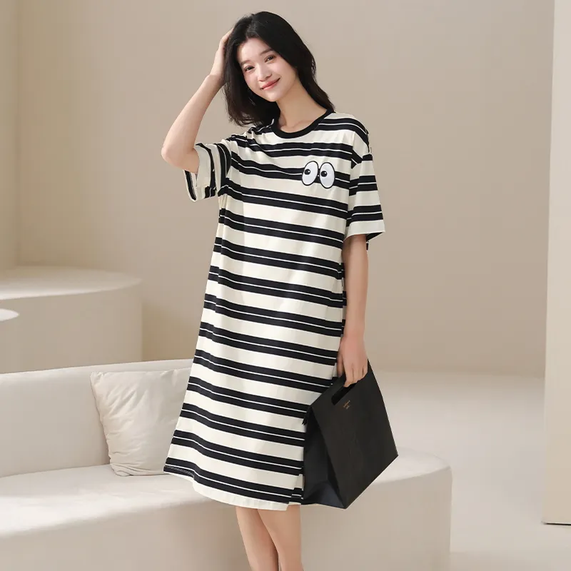 HUADAOJI Women's Nightgowns-2