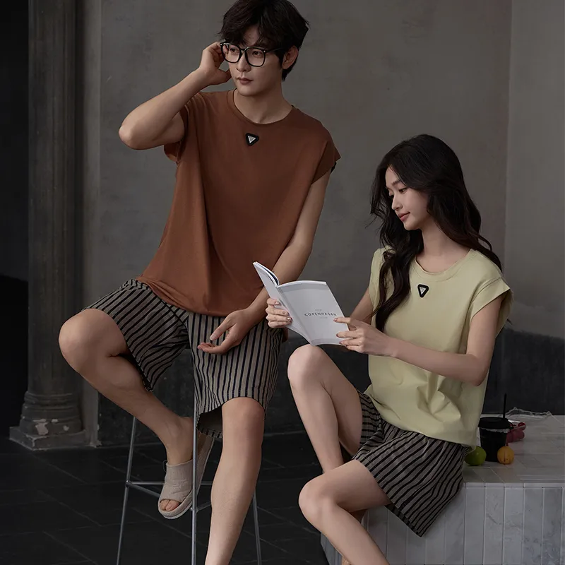 HUADAOJI Men Pajama Sets-3