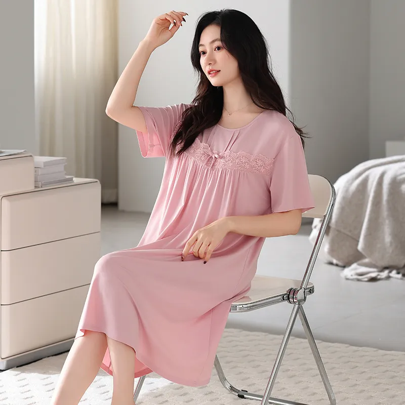 HUADAOJI Women's Nightgowns-1