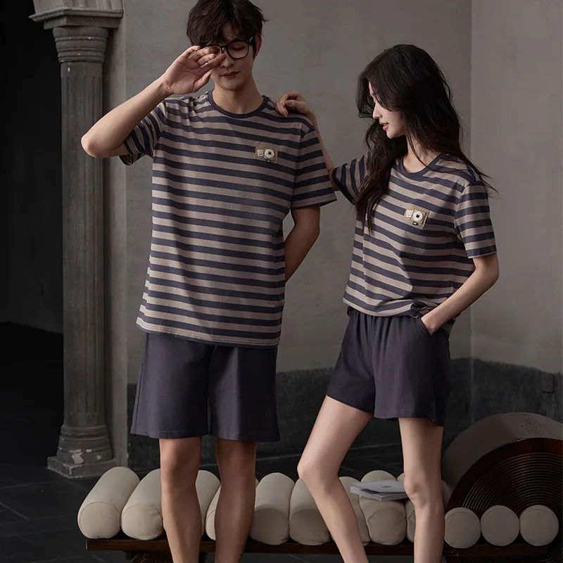 HUADAOJI Men Pajama Sets-5