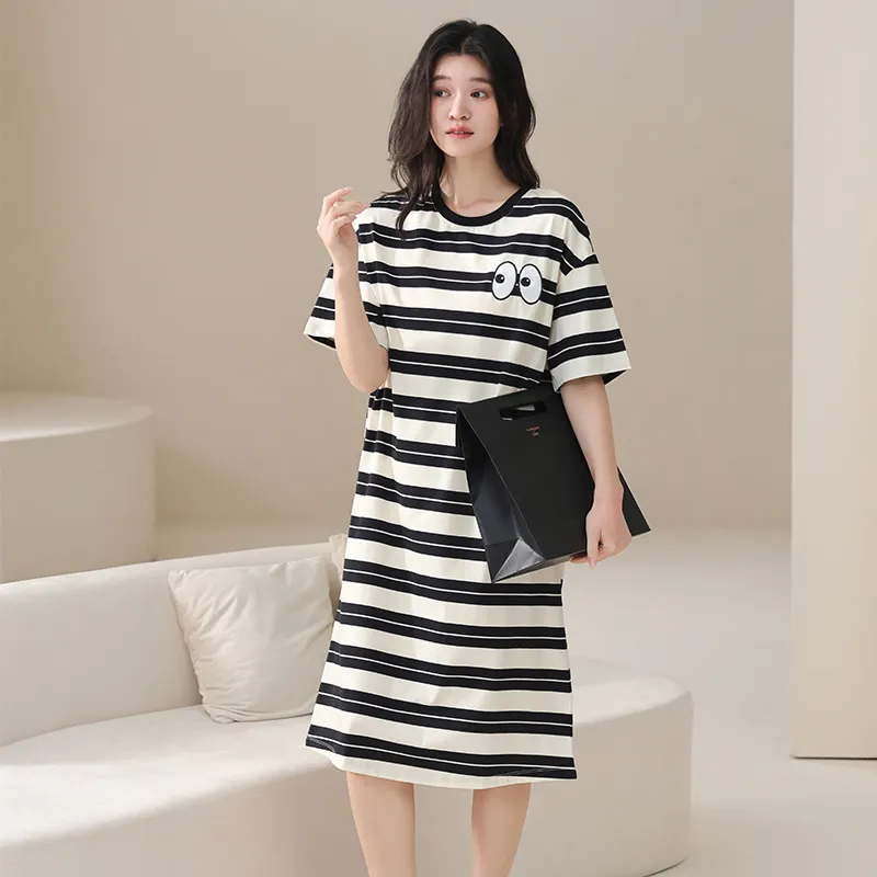 HUADAOJI Women's Nightgowns-4