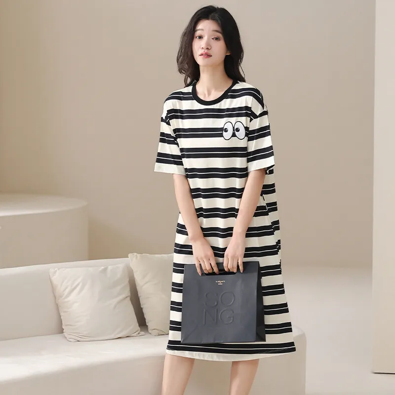 HUADAOJI Women's Nightgowns-1