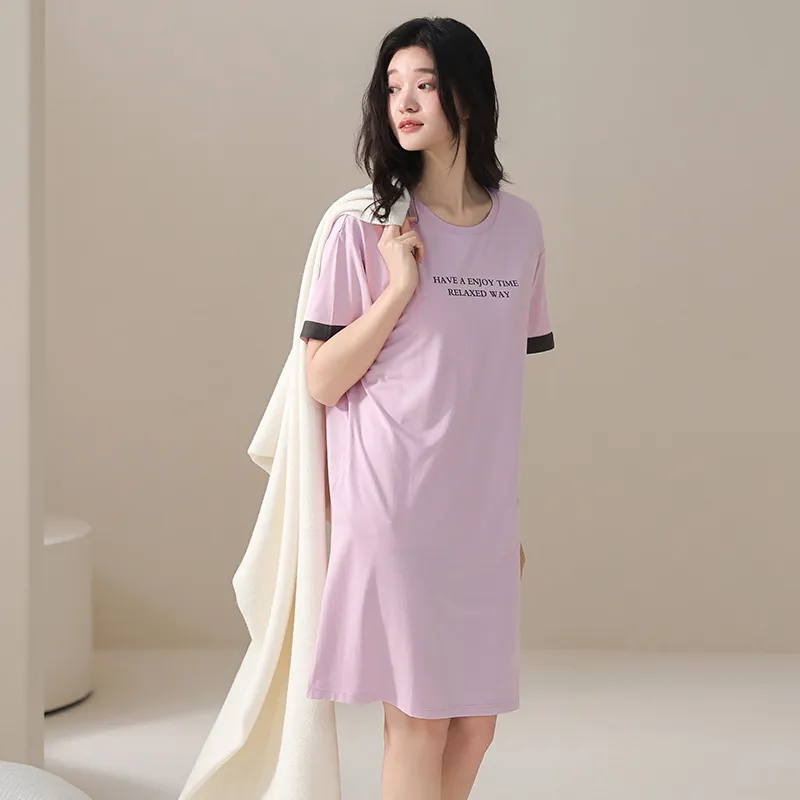 HUADAOJI Women's Nightgowns-3