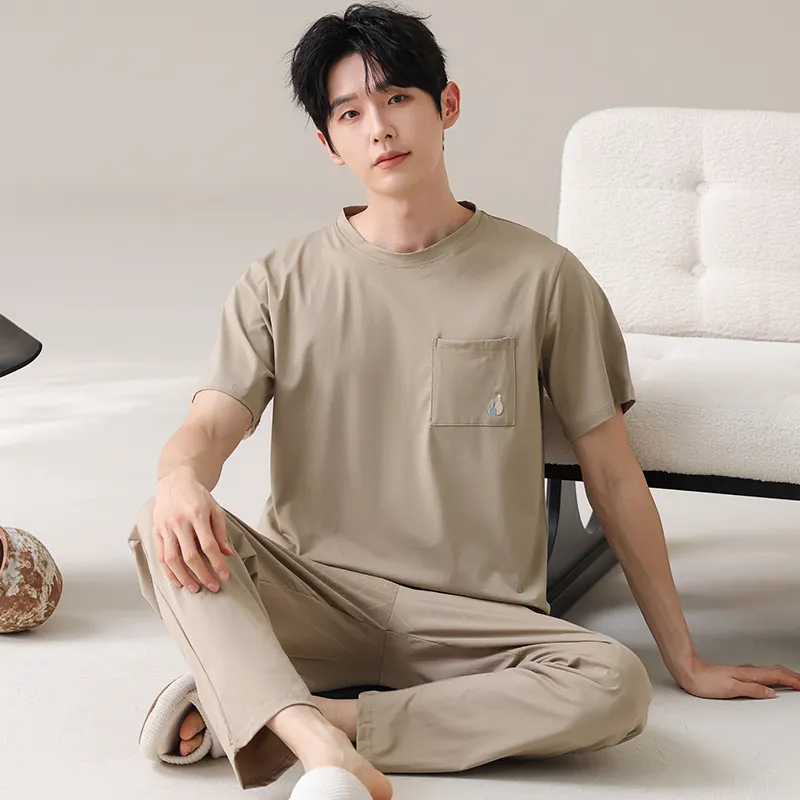 HUADAOJI Men Pajama Sets-2