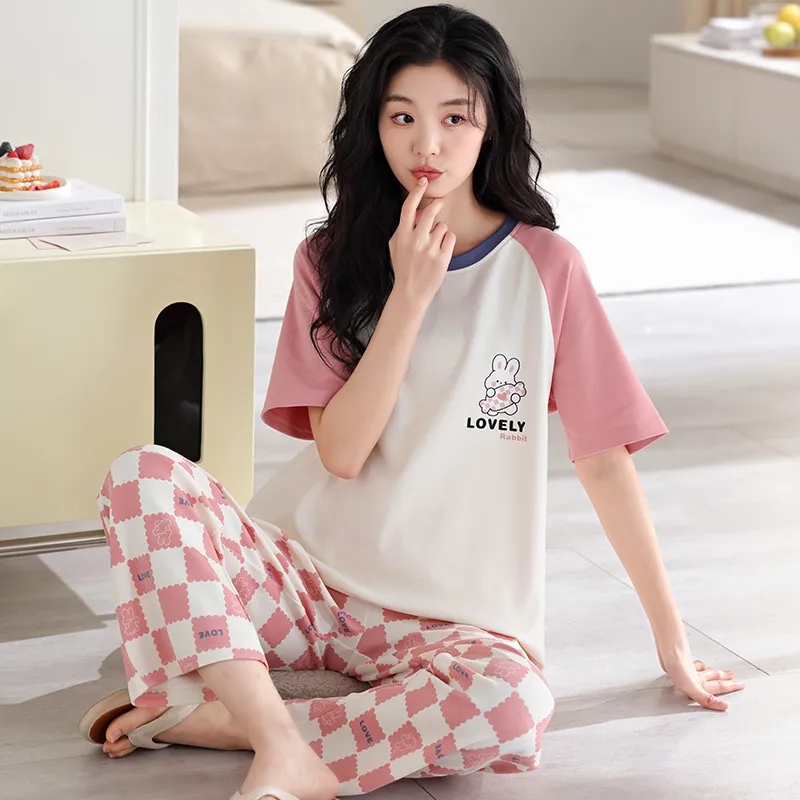 HUADAOJI Women's Pajama Sets-5