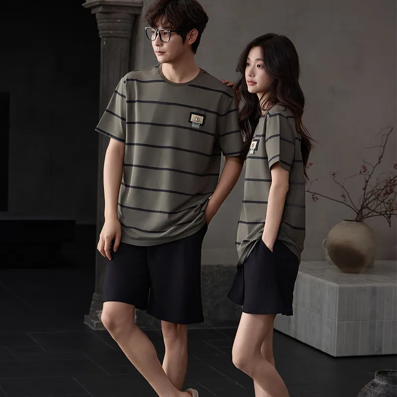 HUADAOJI Men Pajama Sets-5