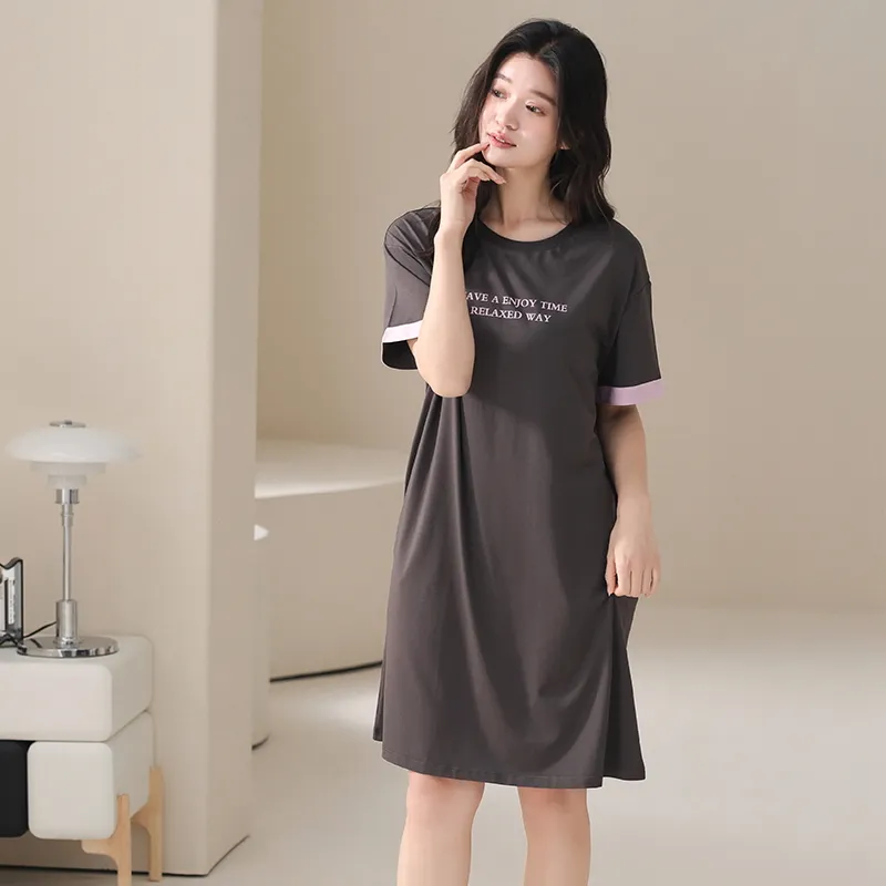 HUADAOJI Women's Nightgowns-3