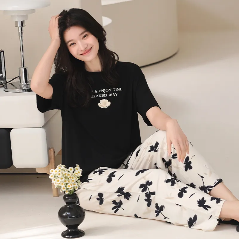 HUADAOJI Women's Pajama Sets-5