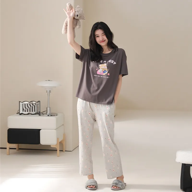 HUADAOJI Women's Pajama Sets-4