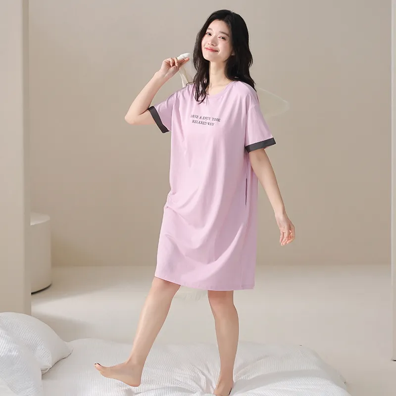 HUADAOJI Women's Nightgowns-2