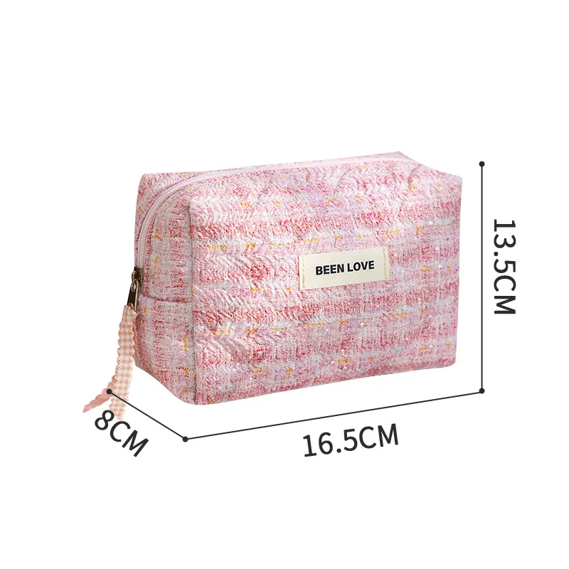 Gentle Welcome Octagonal Storage Bag, Toiletry Bag, Handbag, Travel Bag, Large Capacity, Portable Makeup Bags-1