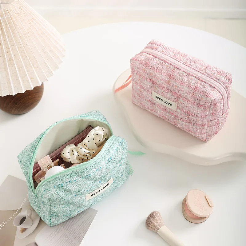 Gentle Welcome Octagonal Storage Bag, Toiletry Bag, Handbag, Travel Bag, Large Capacity, Portable Makeup Bags-6