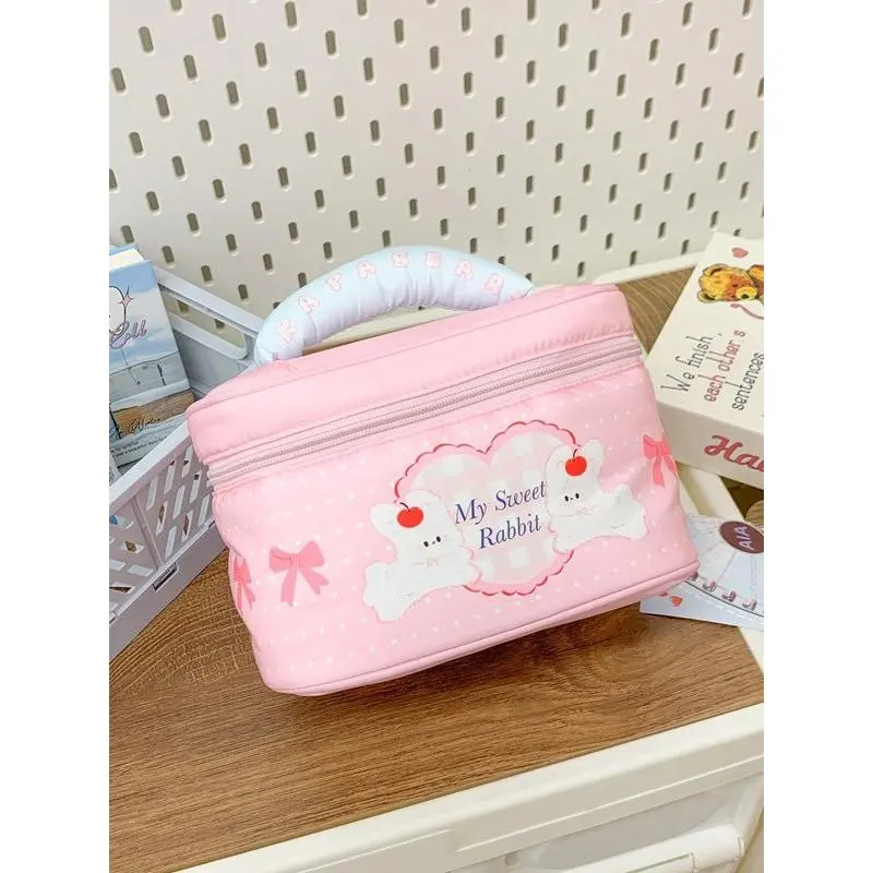 Gentle Welcome Cartoon Bear Cute Makeup Bags Convenient Portable-8