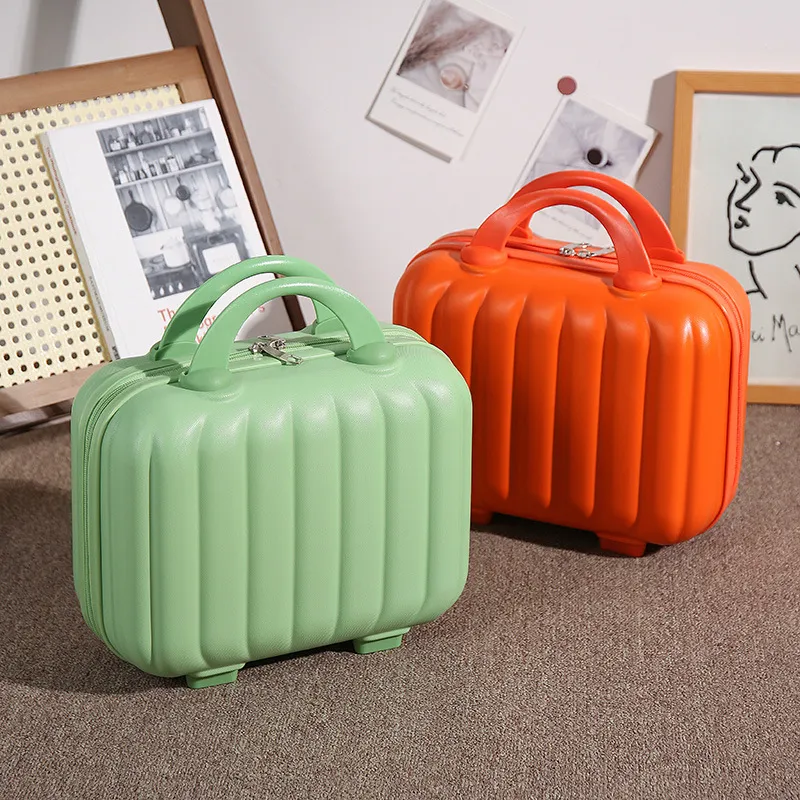 Gentle Welcome Small Box Korean Style Makeup Bags Convenient Storage-7