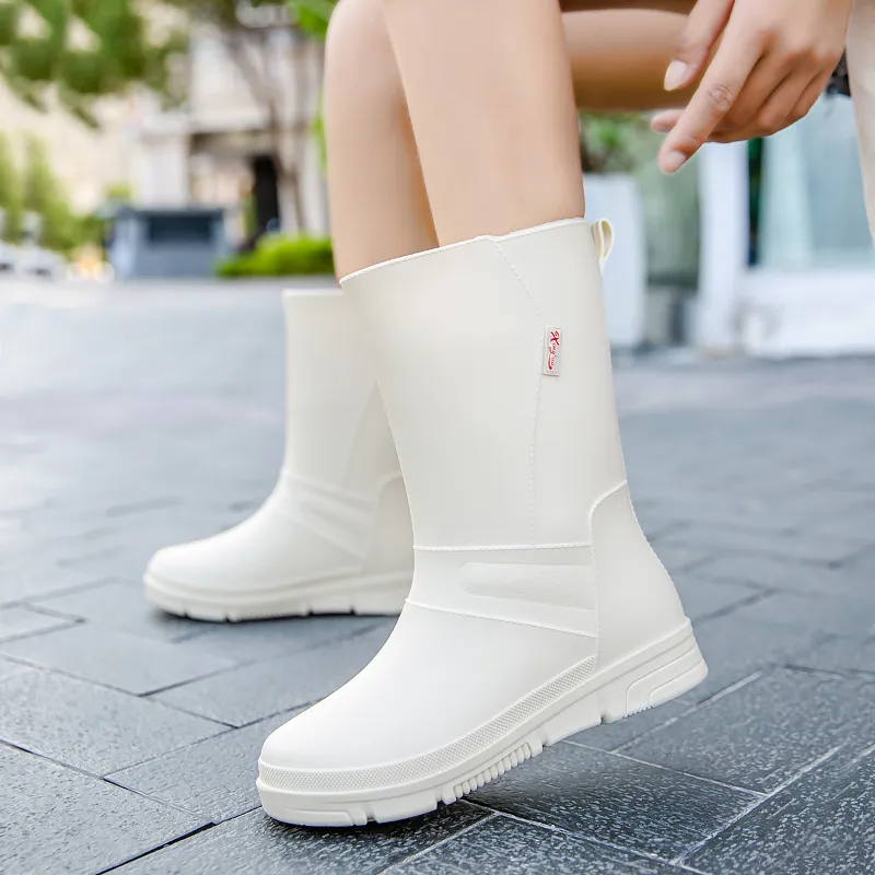 LONGYING Rain Boots Women's-2