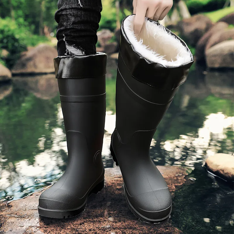 LONGYING Rain Boots Men-3
