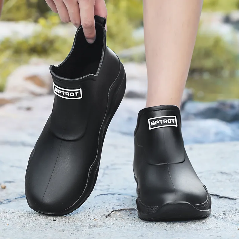 LONGYING Rain Boots Unisex-2