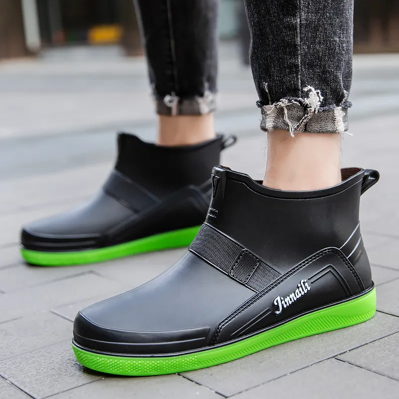 LONGYING Rain Boots Men-13