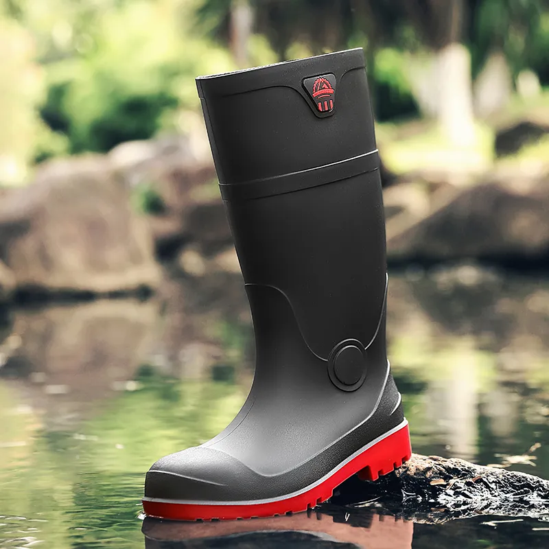 LONGYING Rain Boots Men-9