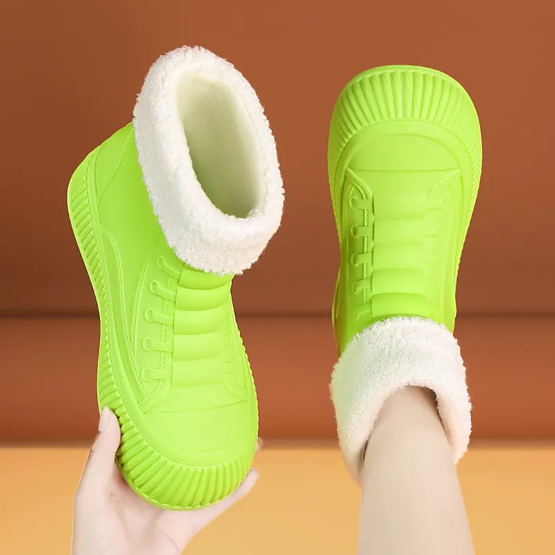 LONGYING Waterproof Rain Boots Women's-12