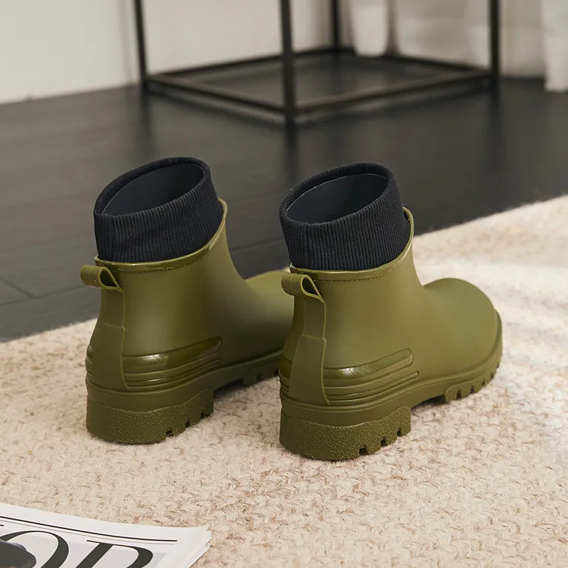 LONGYING Rain Boots Unisex-3