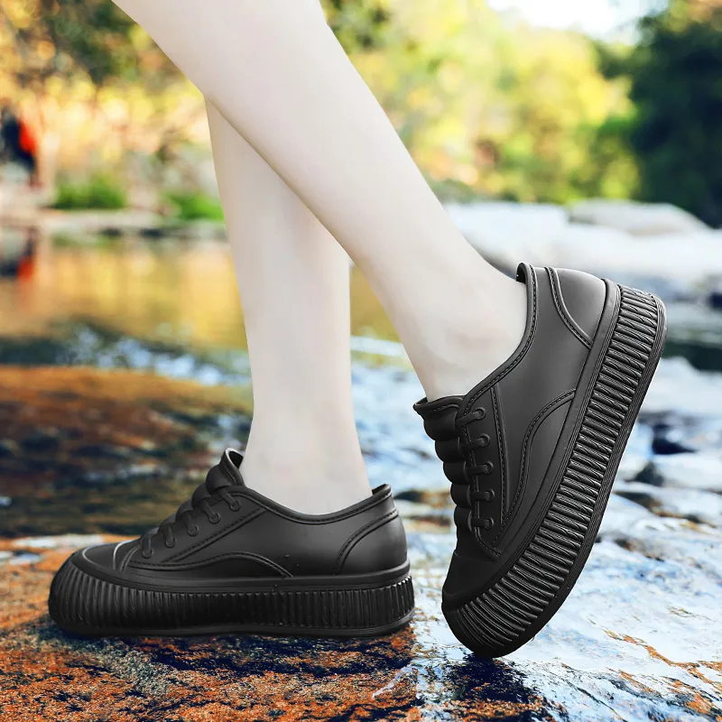 LONGYING Rain Boots Women's-12