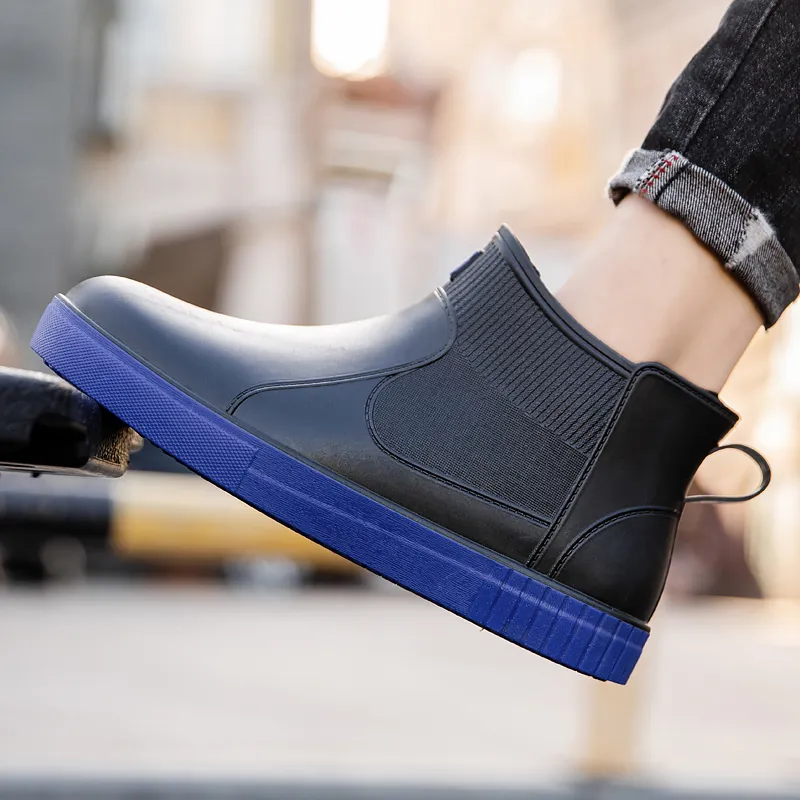 LONGYING Rain Boots Men-13