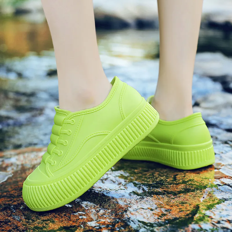 LONGYING Rain Boots Women's-18