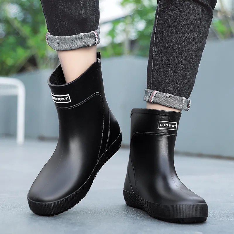 LONGYING Rain Boots Men-3