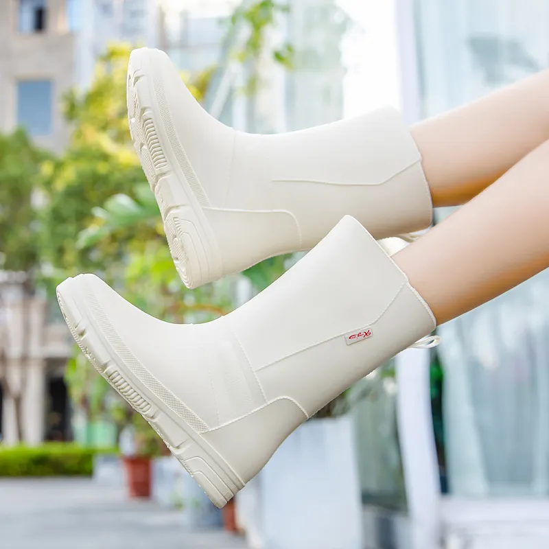 LONGYING Rain Boots Women's-4