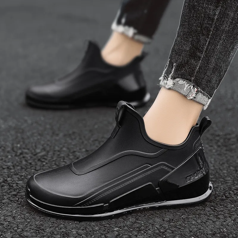 LONGYING Rain Boots Men-3