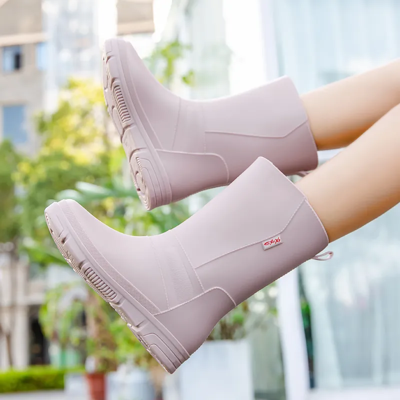 LONGYING Rain Boots Women's-9