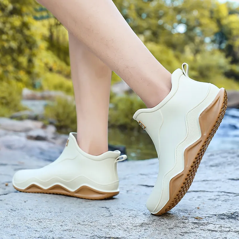 LONGYING Rain Boots Unisex-13