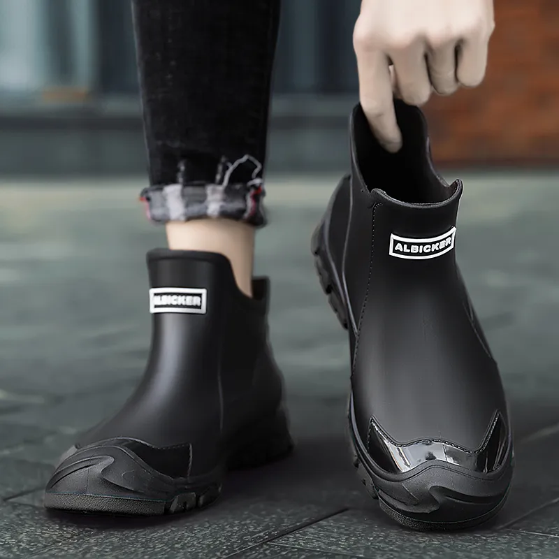 LONGYING Rain Boots Men-1