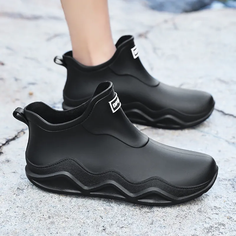 LONGYING Rain Boots Unisex-3
